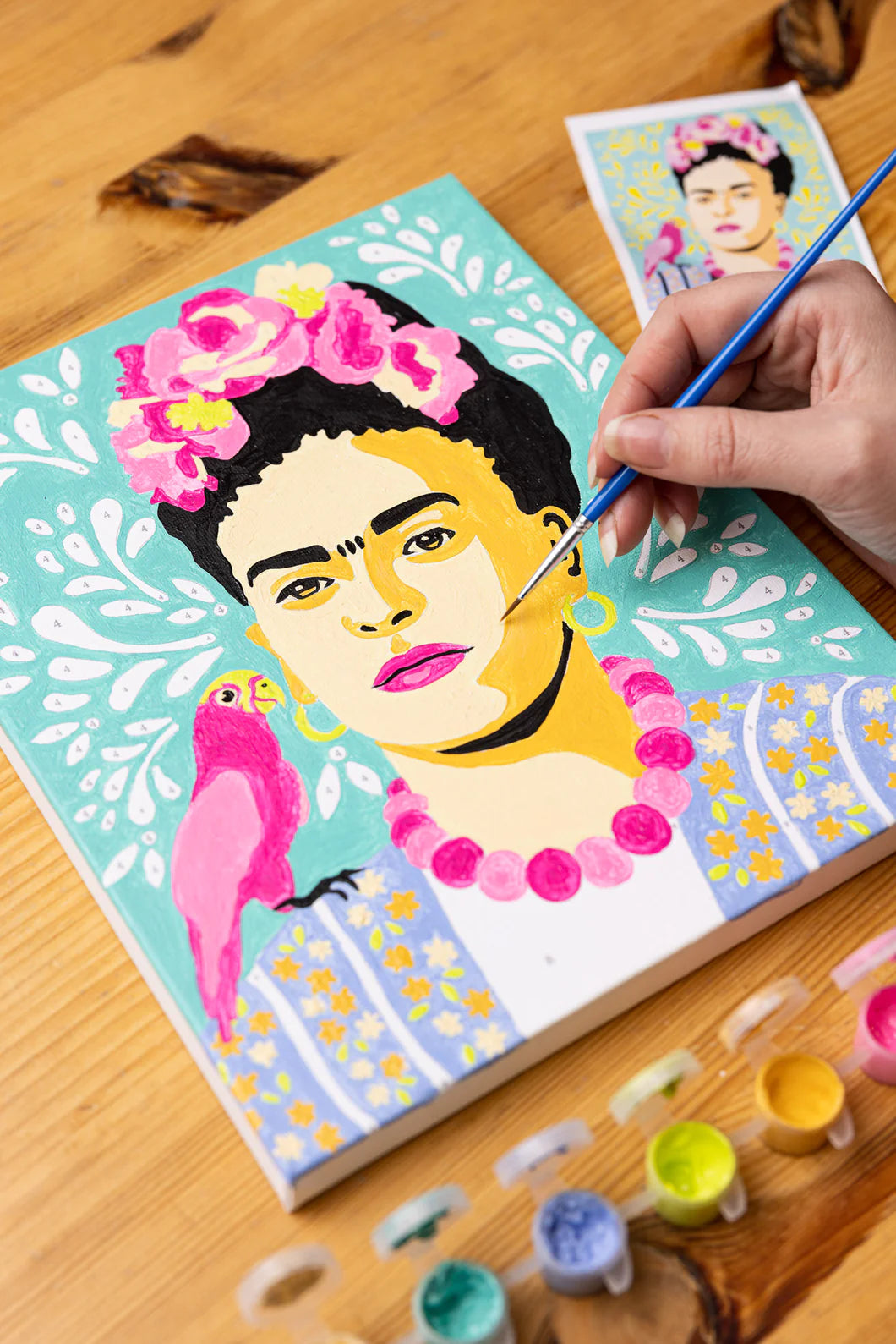 Paint By Number Kit, Frida Kahlo– Gather Goods Co.