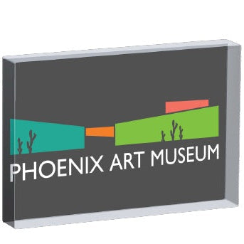 PhxArt Minimal Color Block Acrylic Magnet