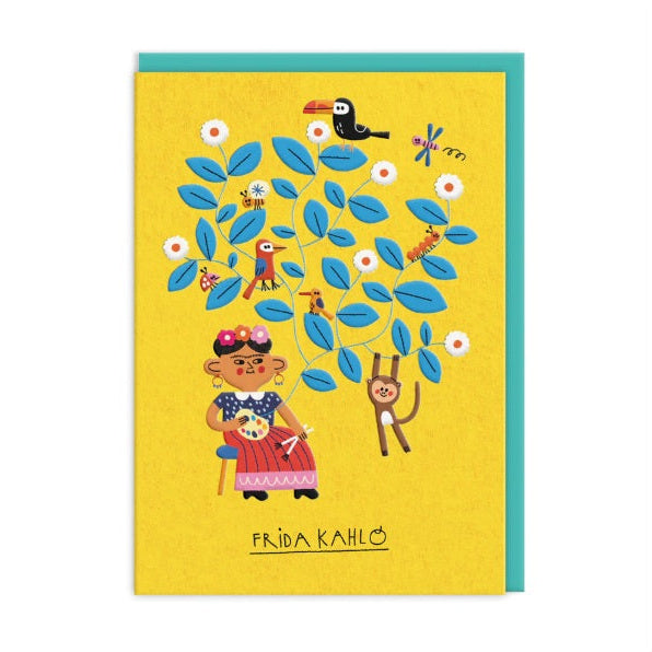 Frida Kahlo Greeting Card