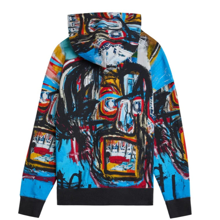 Basquiat &quot;Untitled, 1982 (Skull)&quot; All-Over Print Hoodie