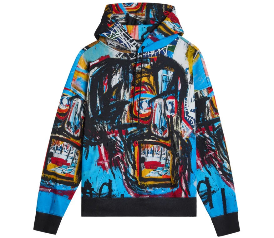 Basquiat &quot;Untitled, 1982 (Skull)&quot; All-Over Print Hoodie