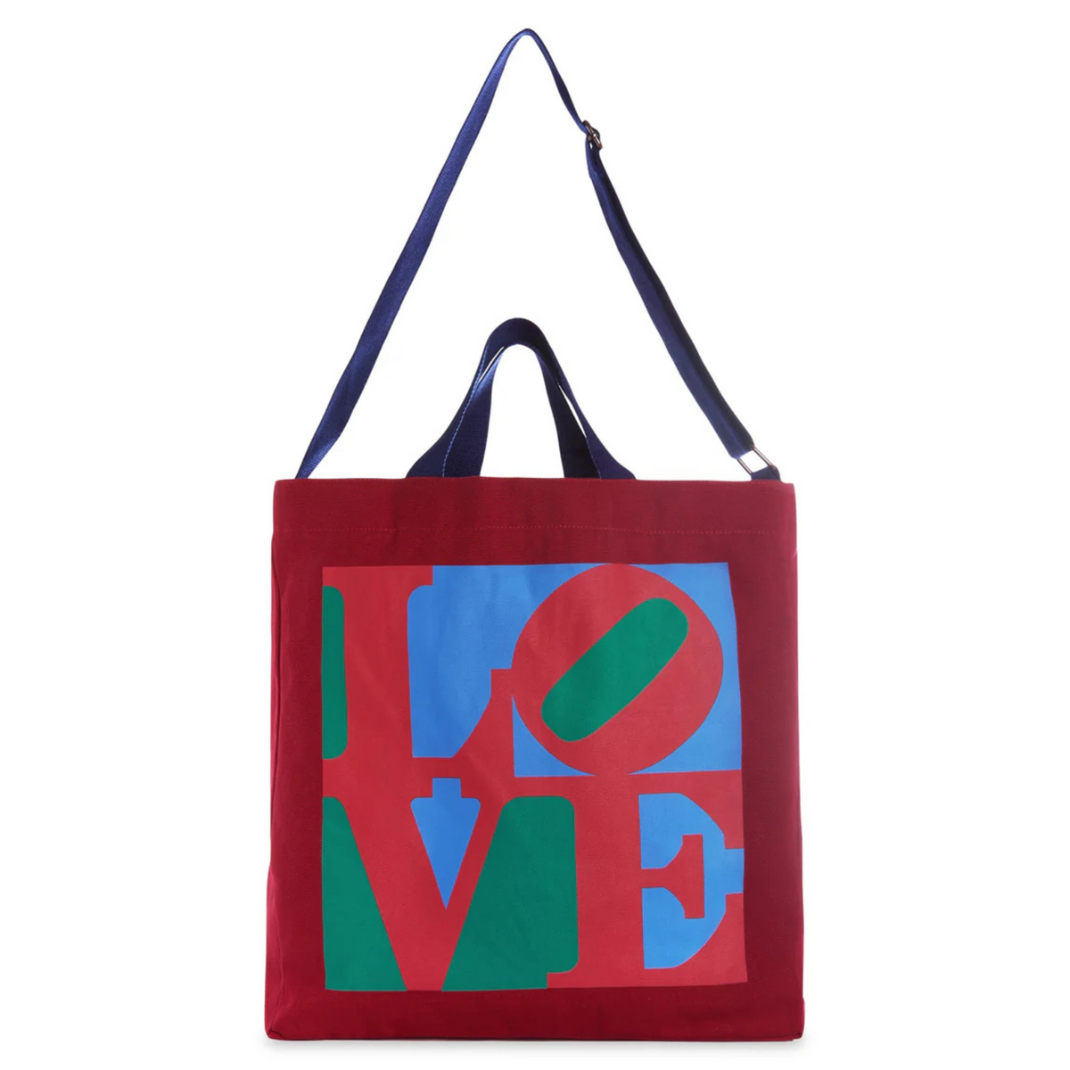 Robert Indiana LOVE Crossbody Bag, Red