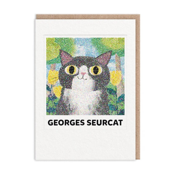 Georges Seurcat Greeting Card