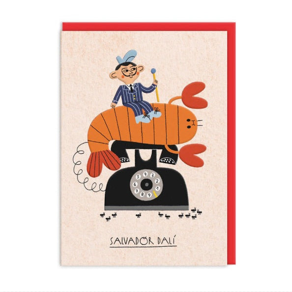 Salvador Dalí Greeting Card