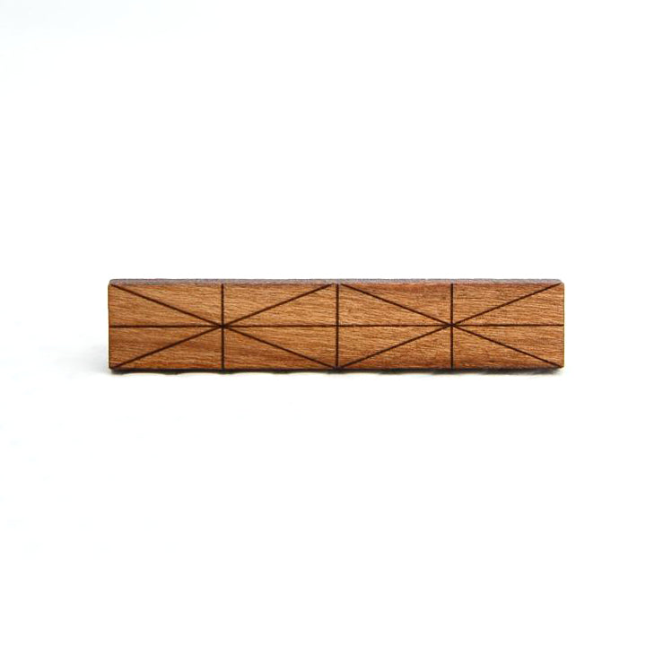 Mies Walnut Tie Bar