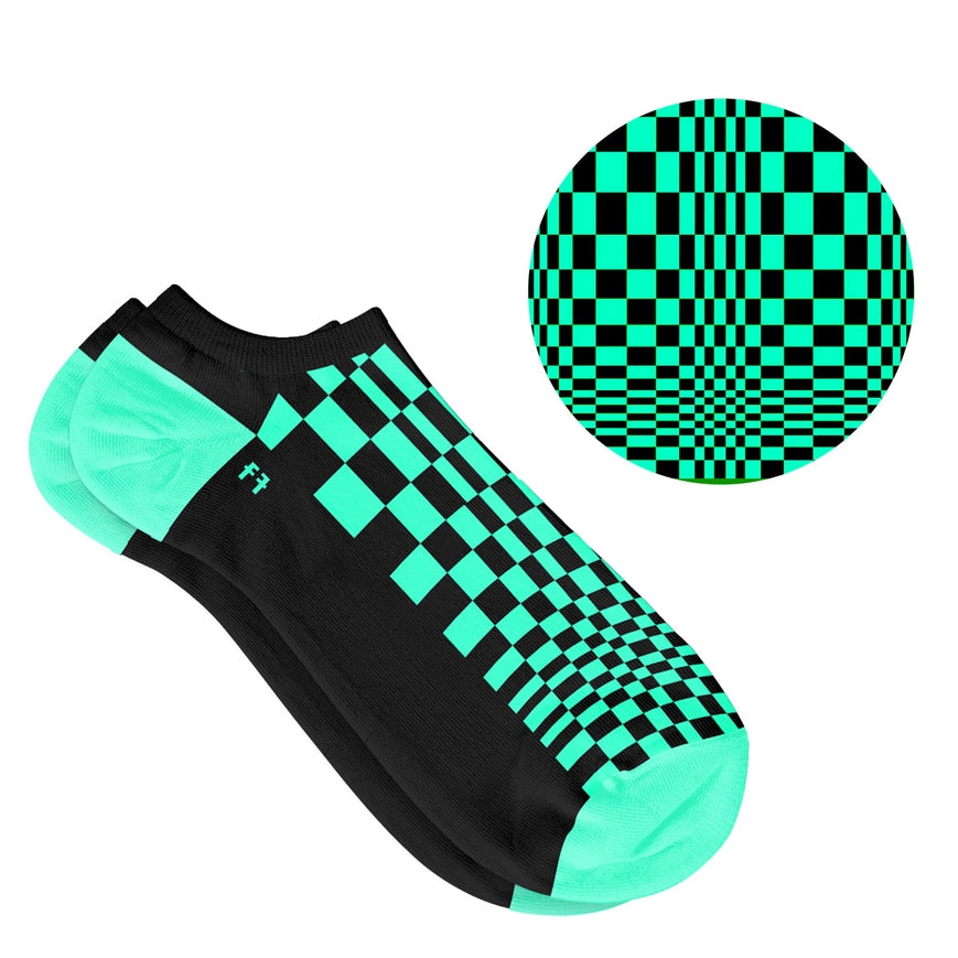 Op Art Low Socks