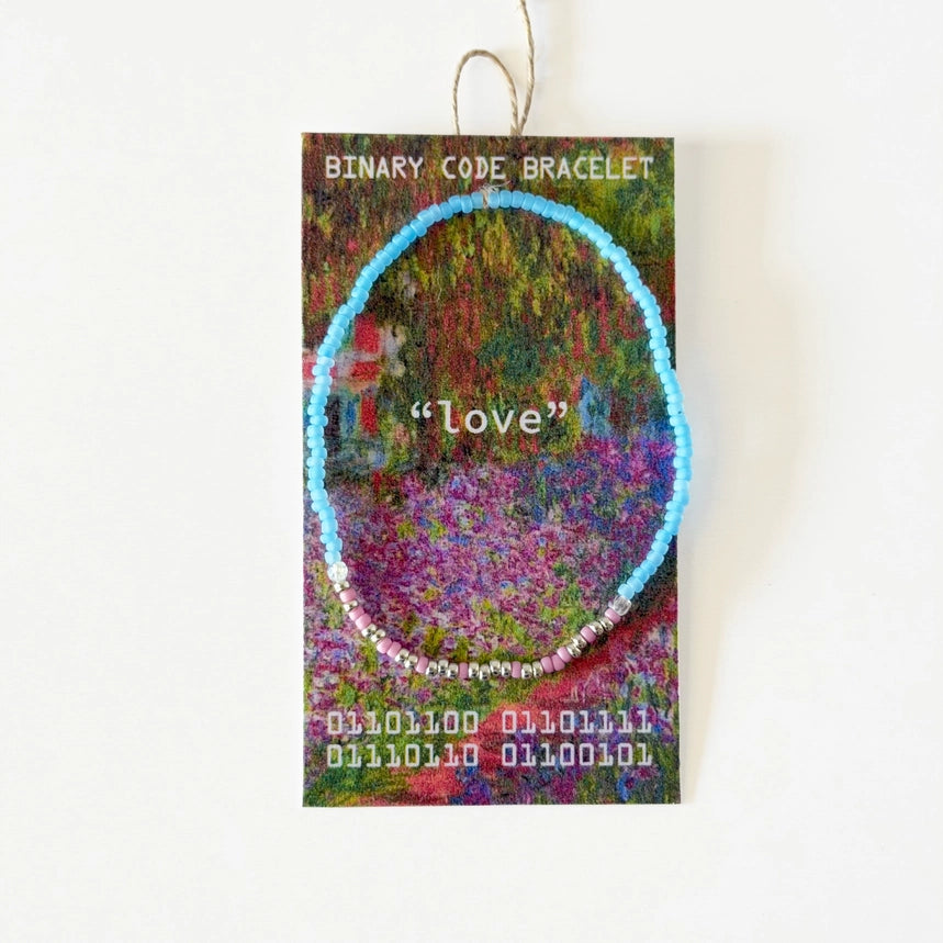 Fine Art-Inspired Binary Code Bracelet