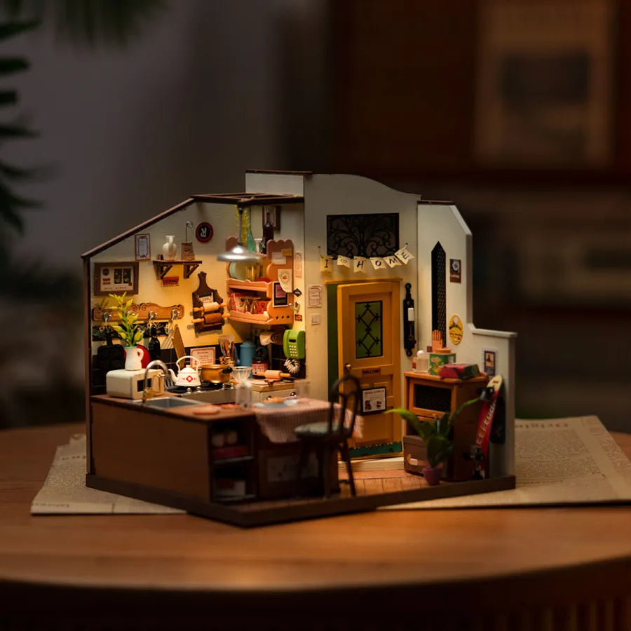 Homey Kitchen Miniature Room Kit