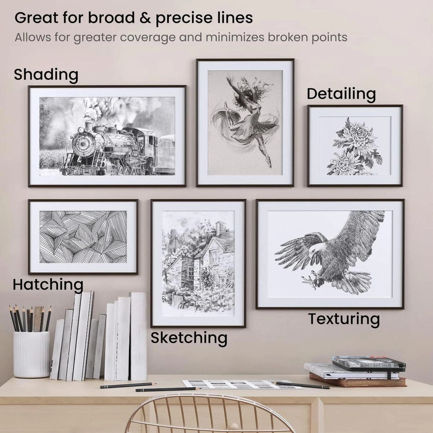Arteza® Pro Series Drawing Pencils Set, 12 Pc.