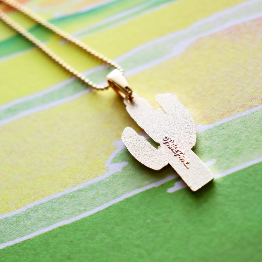 Technicolor Saguaro Necklace