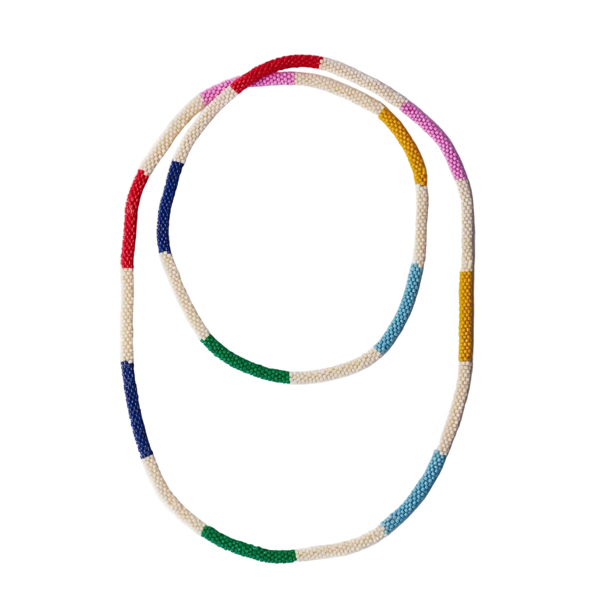 Allie Long Seed Bead Necklace