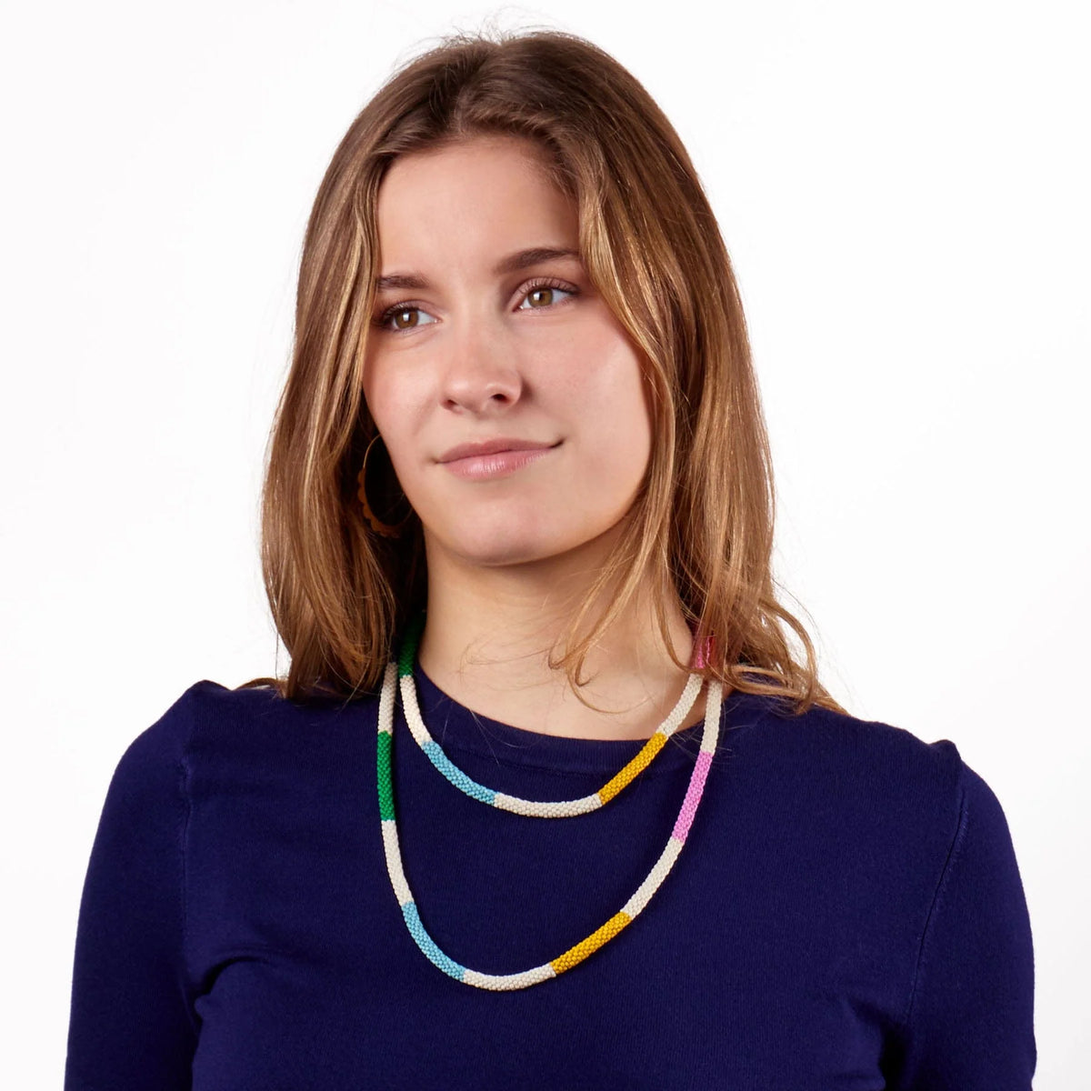 Allie Long Seed Bead Necklace