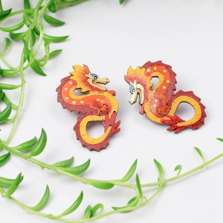 Dragon Earrings