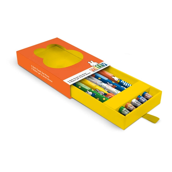 Miffy Soft Touch Gel Pen Set