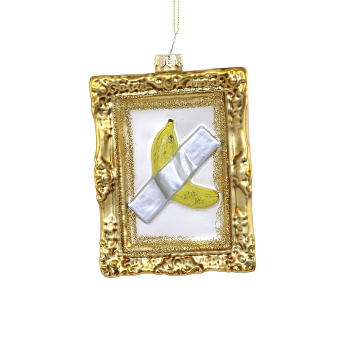 Contemporary Banana Art Ornament