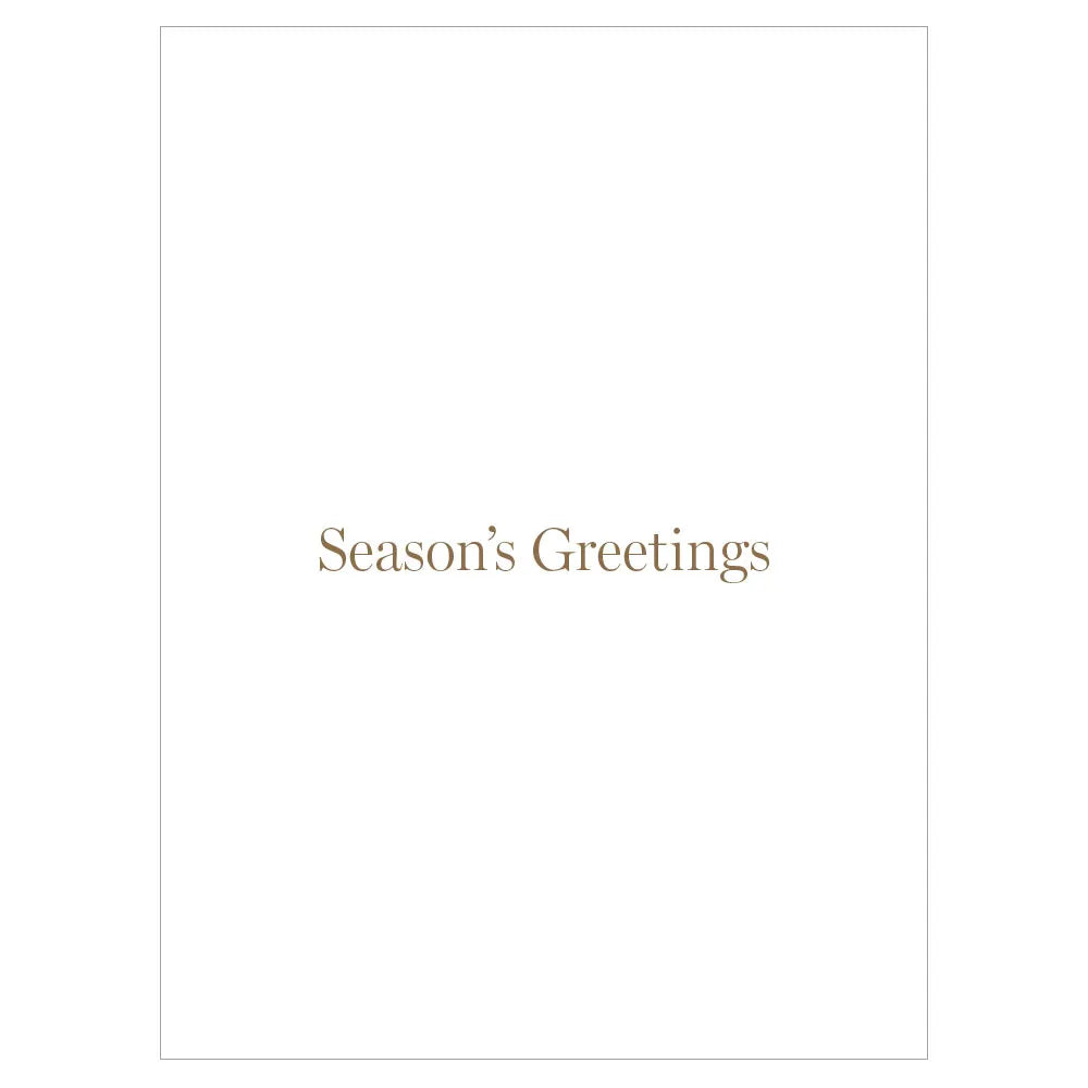 Birds and Flowers of the Four Seasons Holiday Cards