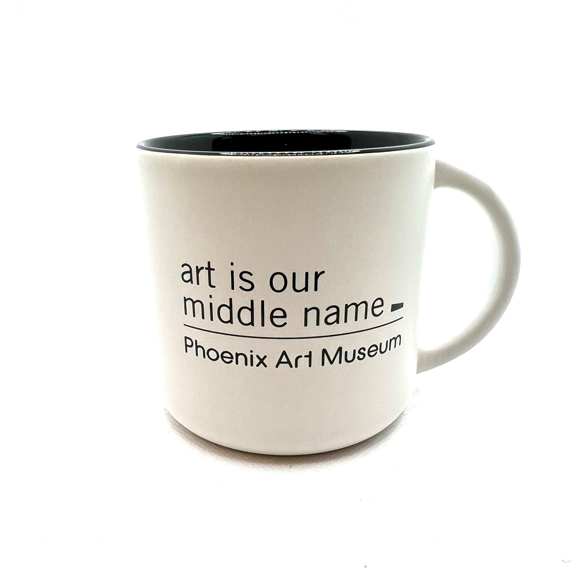 Art is Our Middle Name Color Mug