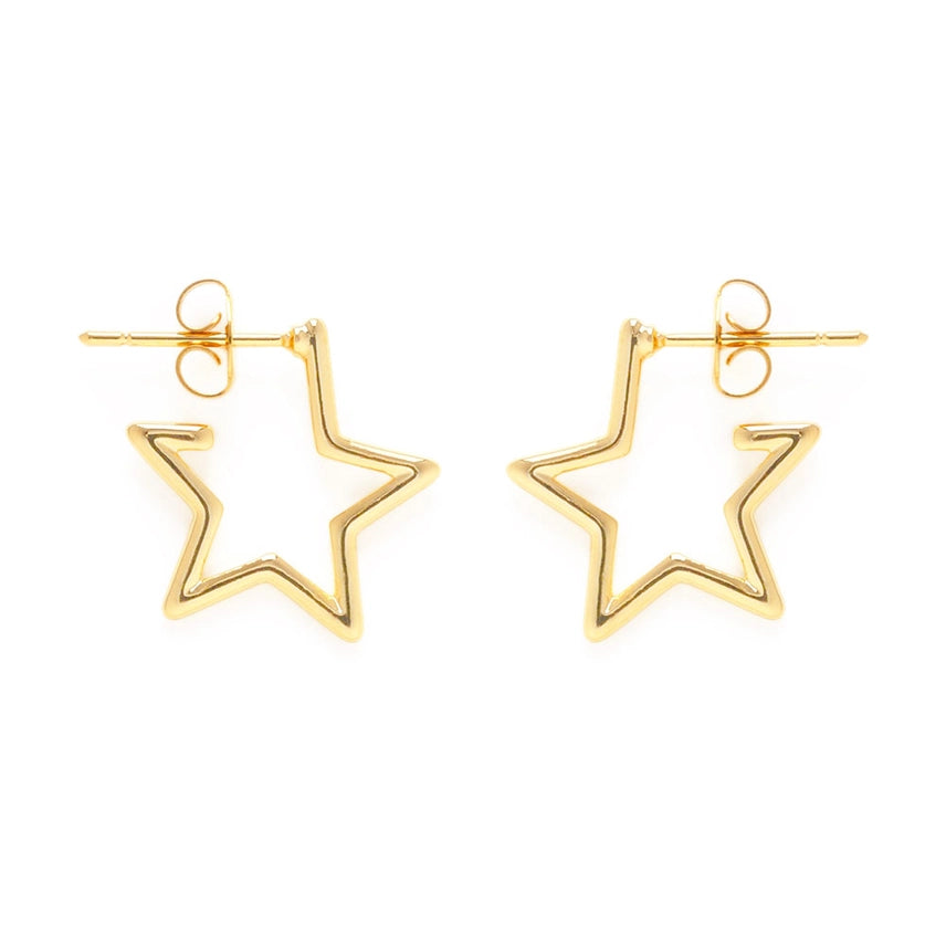 Super Star Hoop Earrings