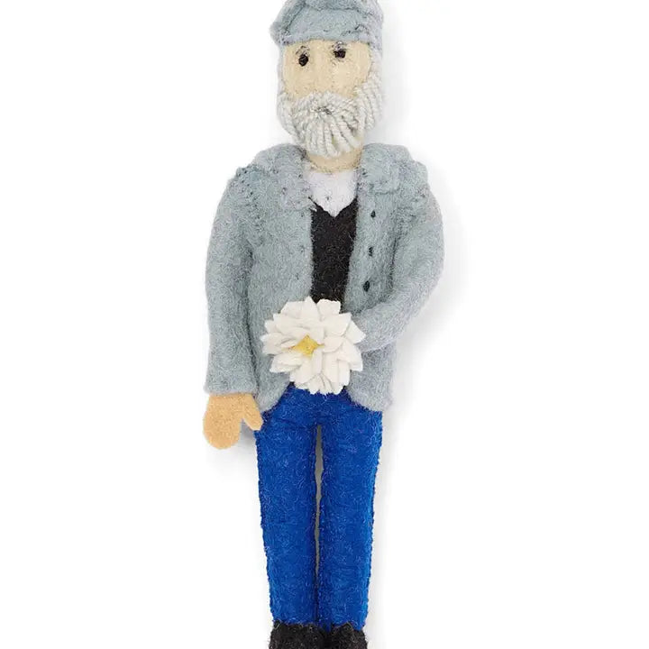 Folk Art Artist Ornaments