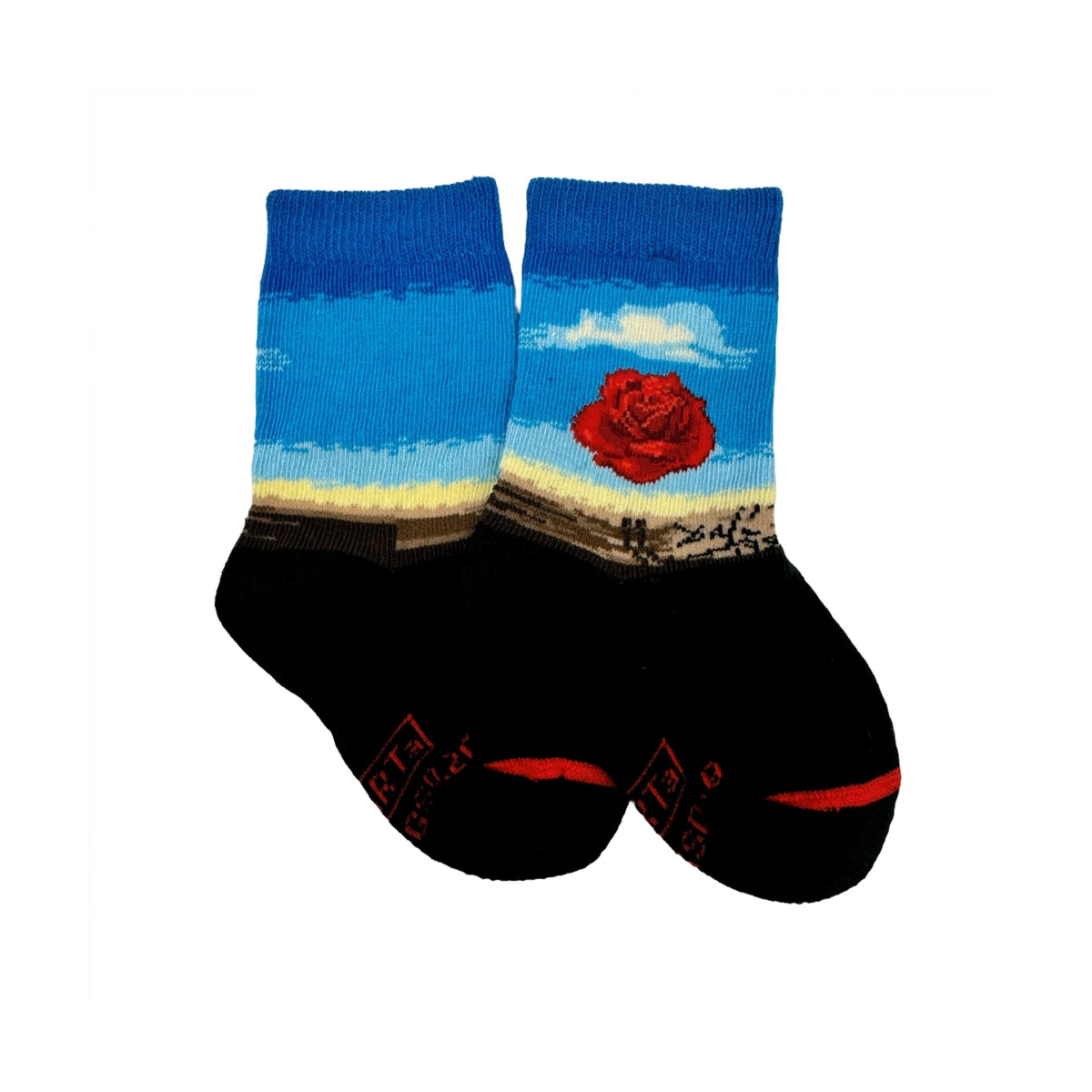 Salvador Dali Meditative Rose Children&#39;s Socks