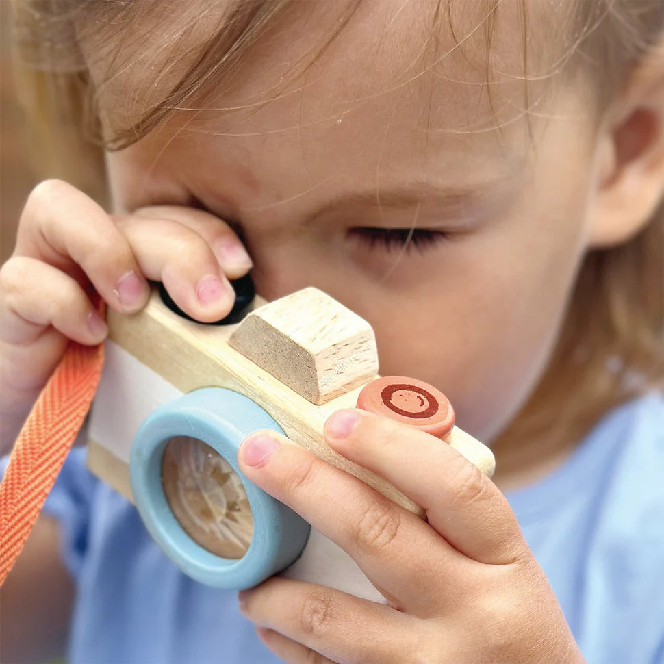 Wooden Pretend Camera