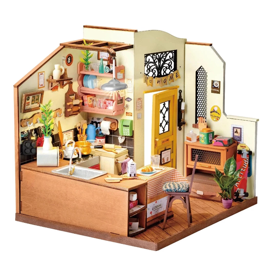 Homey Kitchen Miniature Room Kit