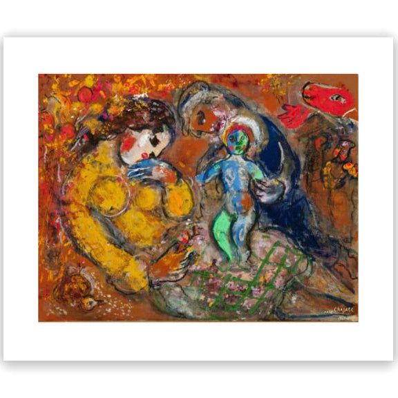 Marc Chagall "Holy Family (Sagrada Familia)" Print