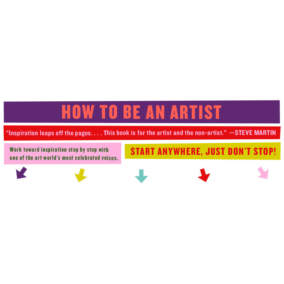 How to be an Artist by Jerry Saltz