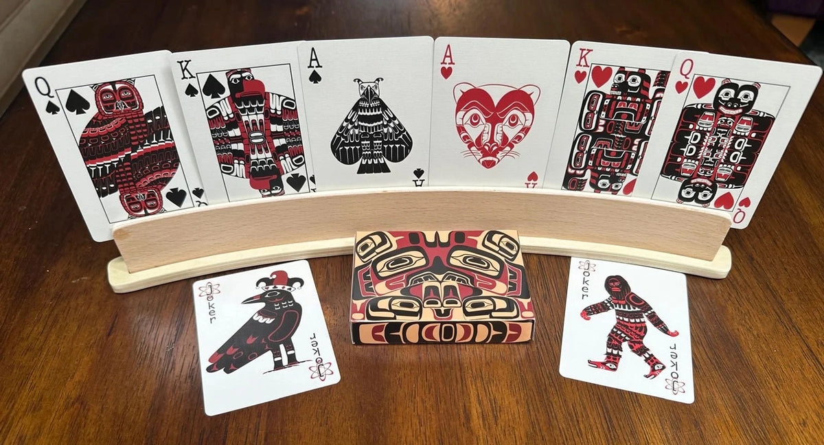 Pacific Northwest Native American Art Playing Cards