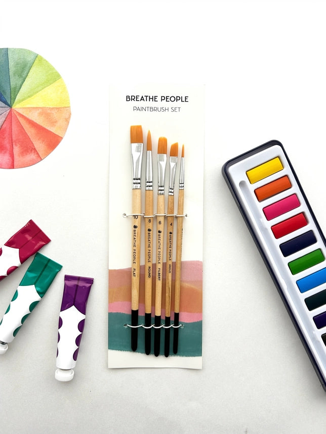 5 Piece Artist Brush Set