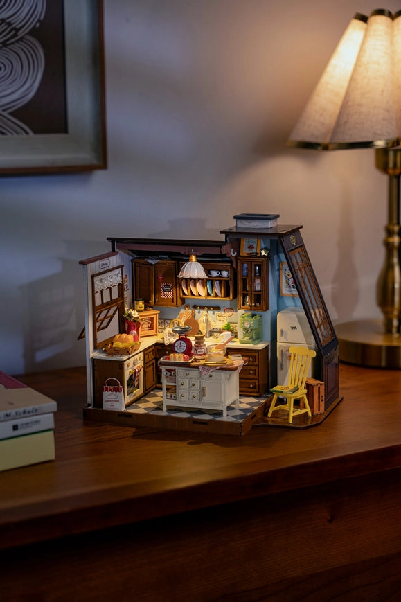 Kit de cuisine miniature pour pièce intime