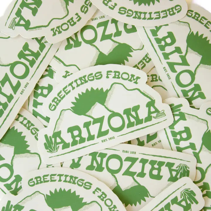 Greetings from Arizona Sticker