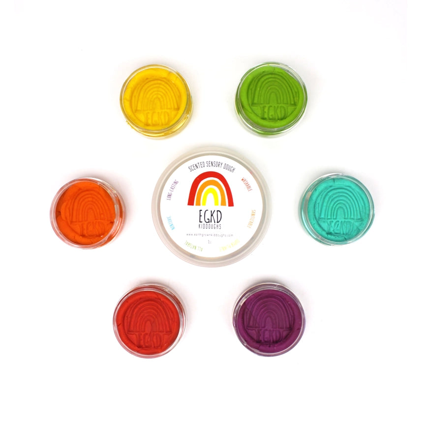 Mini KidDough Party Favors - Rainbow Bright