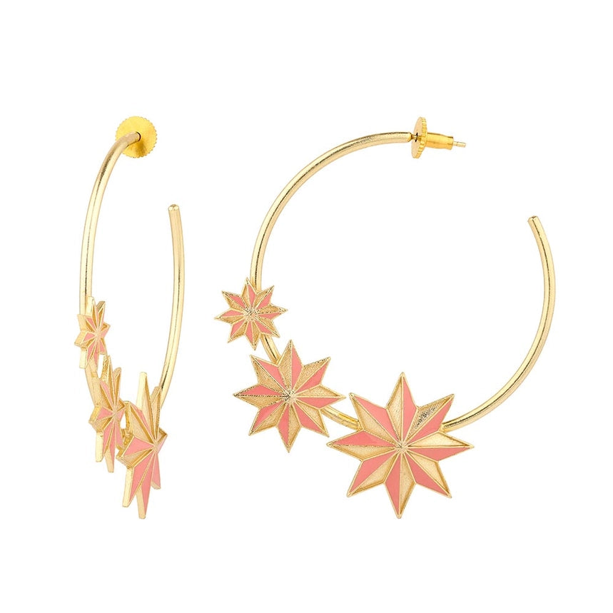 Starstruck Hoop Earrings