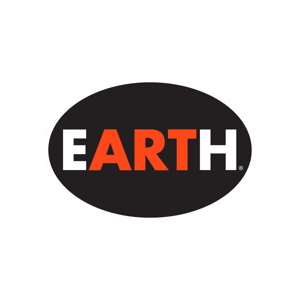 Autocollant ovale eARTh