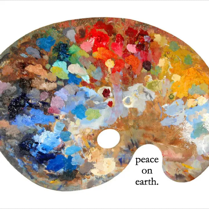 Paint Palette Boxed Holiday Cards