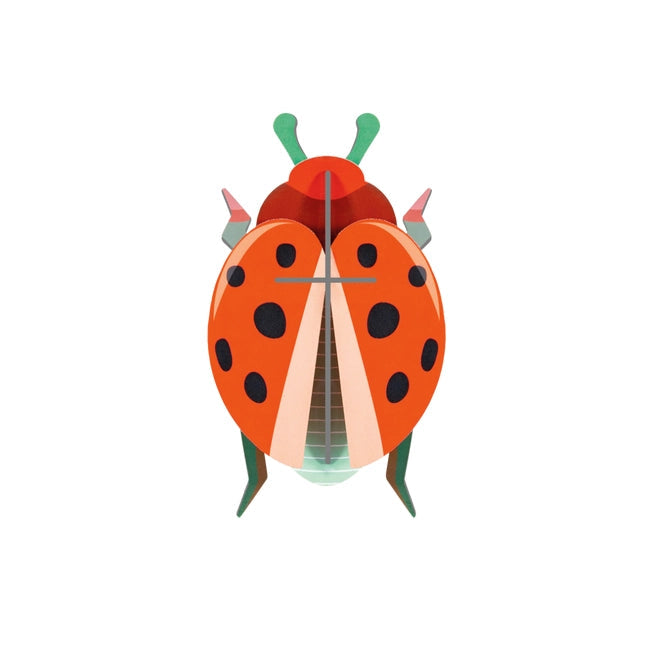 Coccinelle Rouge Beetle Wall Decoration + Construction Kit