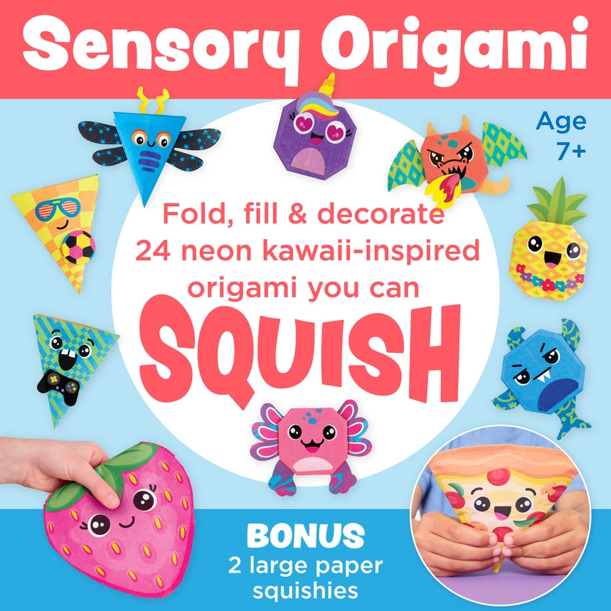 Origami Squishies - Stuffed Origami Paper Craft Kit