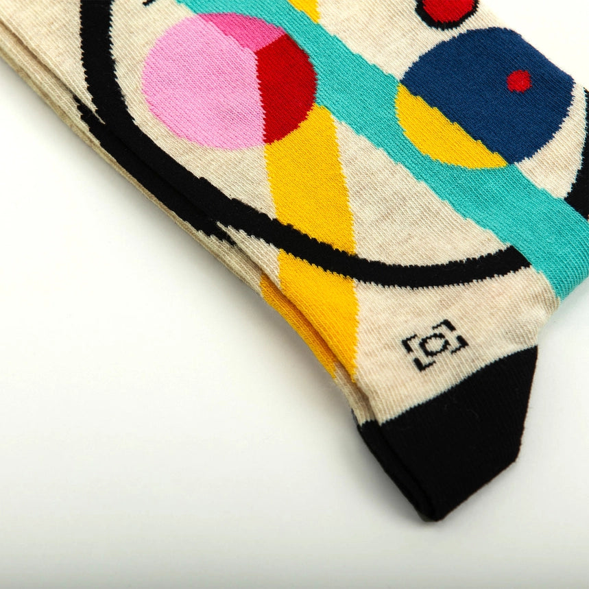 Circles in A Circle Socks
