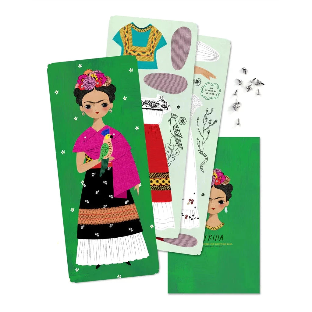 Frida Kahlo Paper Doll Kit