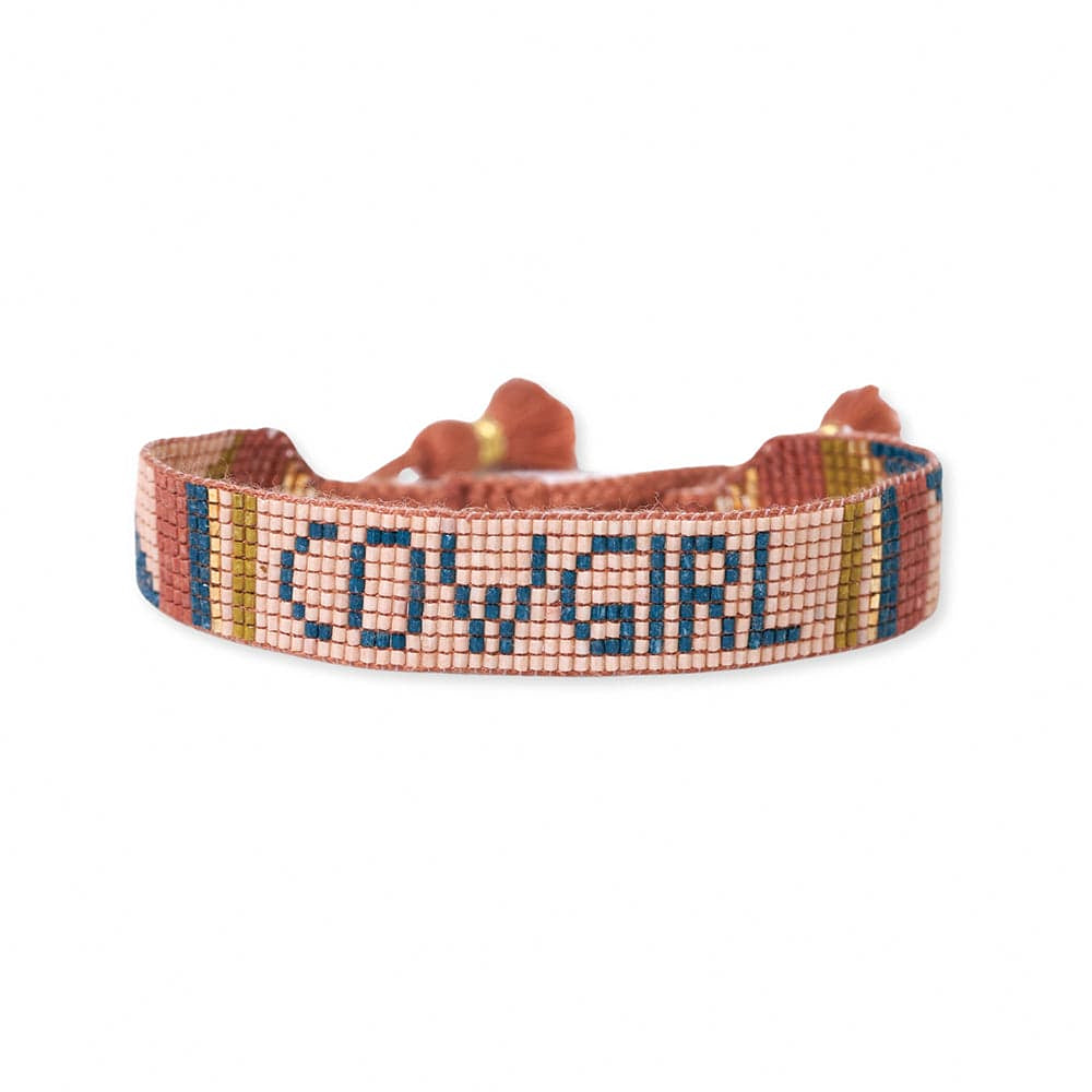 Gabby &quot;Cowgirl&quot; Adjustable Beaded Bracelet