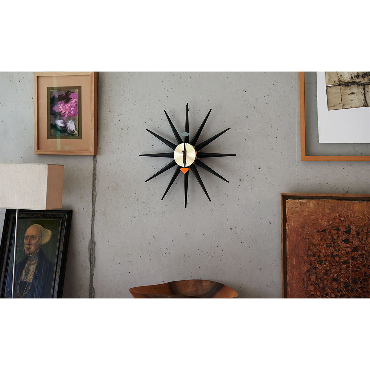 George Nelson Sunburst Clock