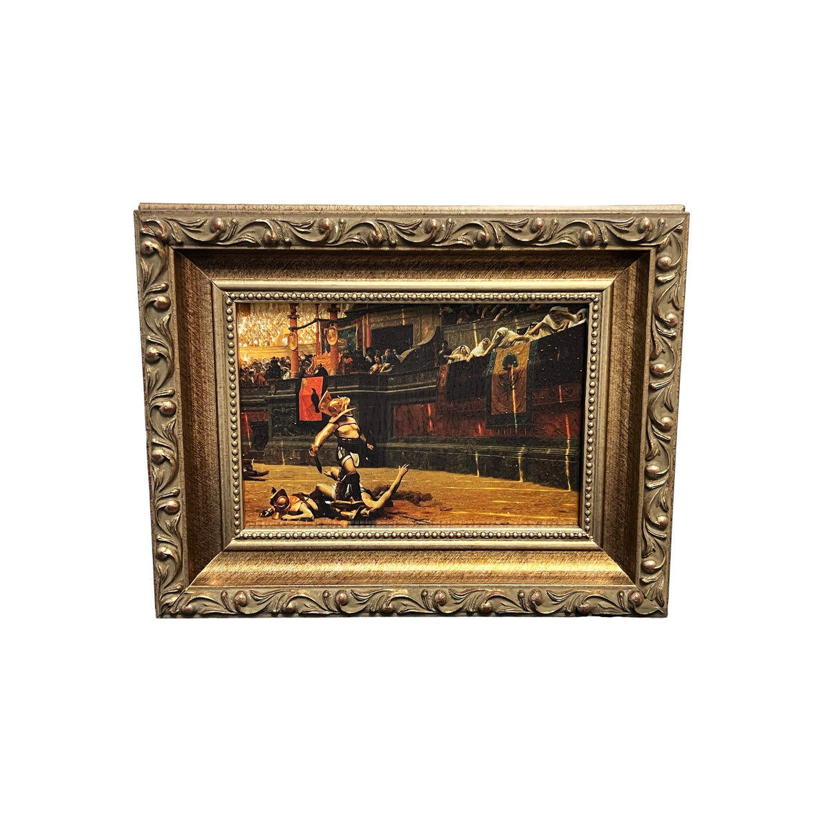 Mini Framed Gerome &quot;Pollice Verso&quot; Print