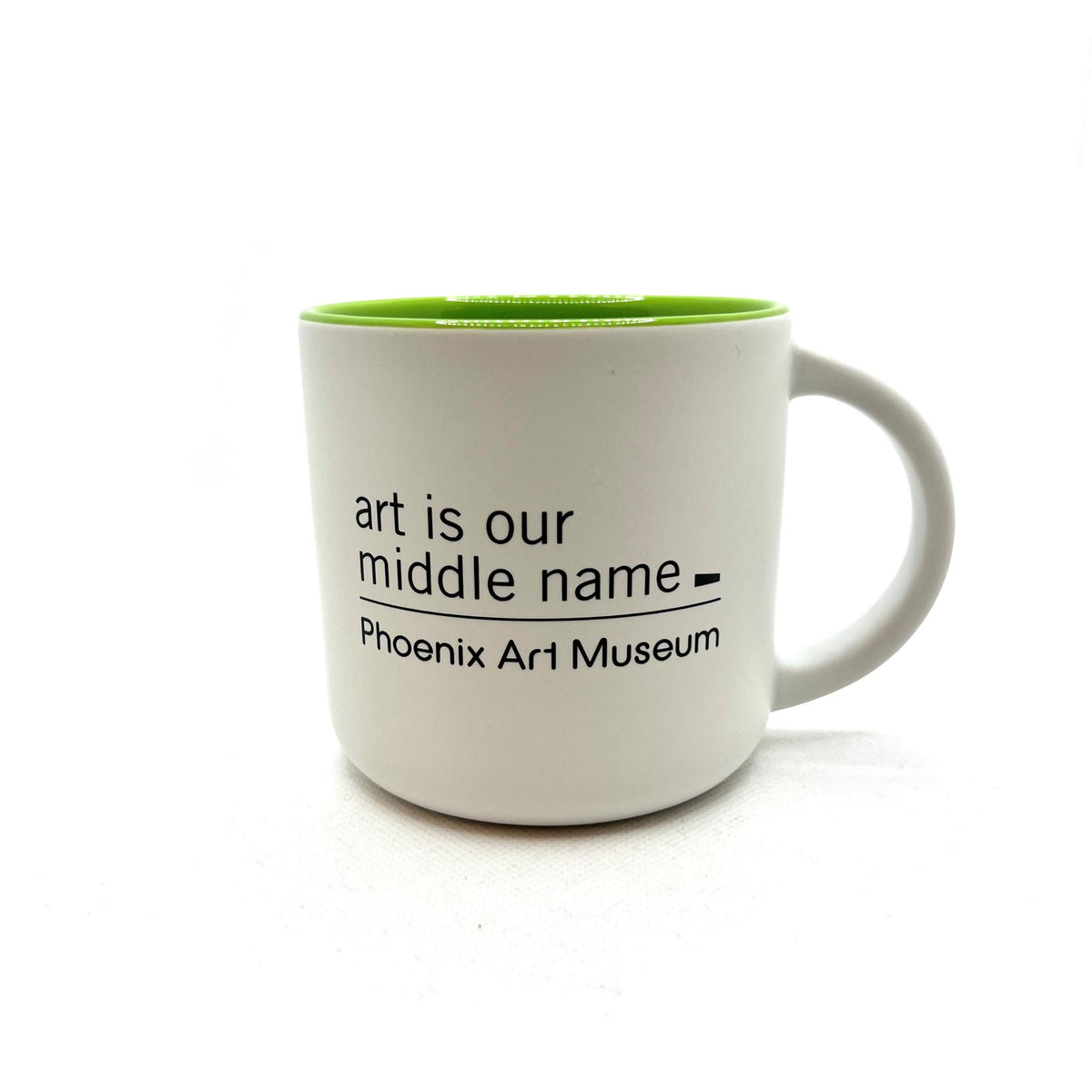 Art is Our Middle Name Color Mug