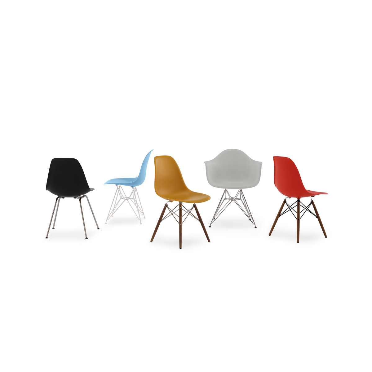 Eames® Molded Plastic Chairs (DSW)