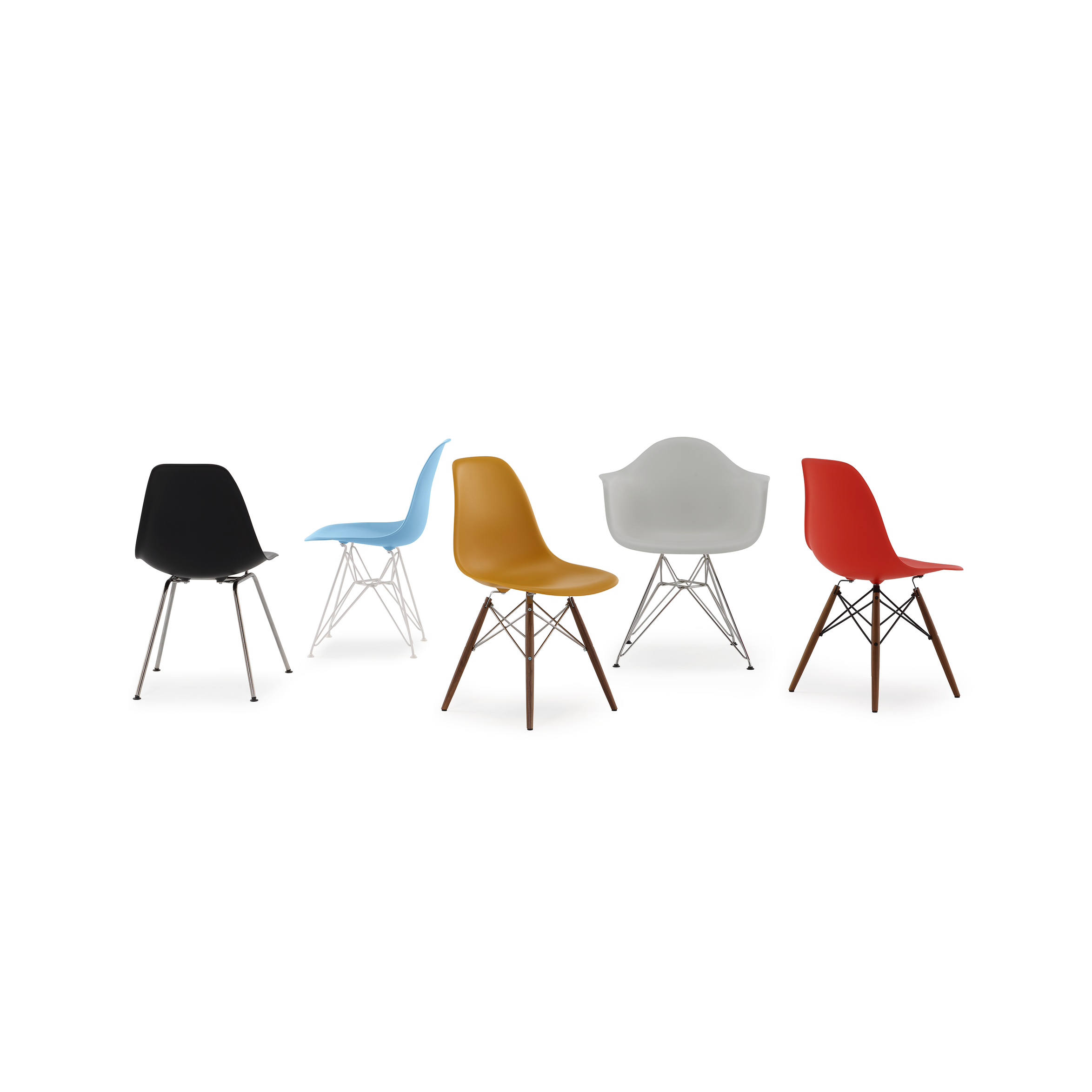 Eames® Molded Plastic Chairs (DSW) - Phoenix Art Museum