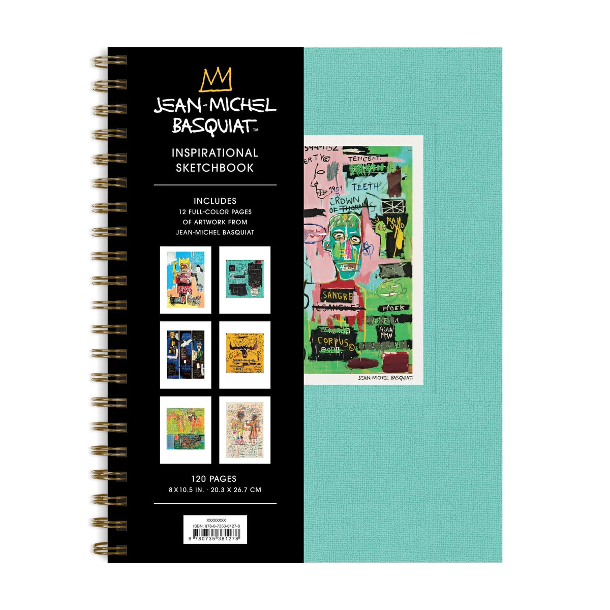 Carnet de croquis inspirant de Jean-Michel Basquiat