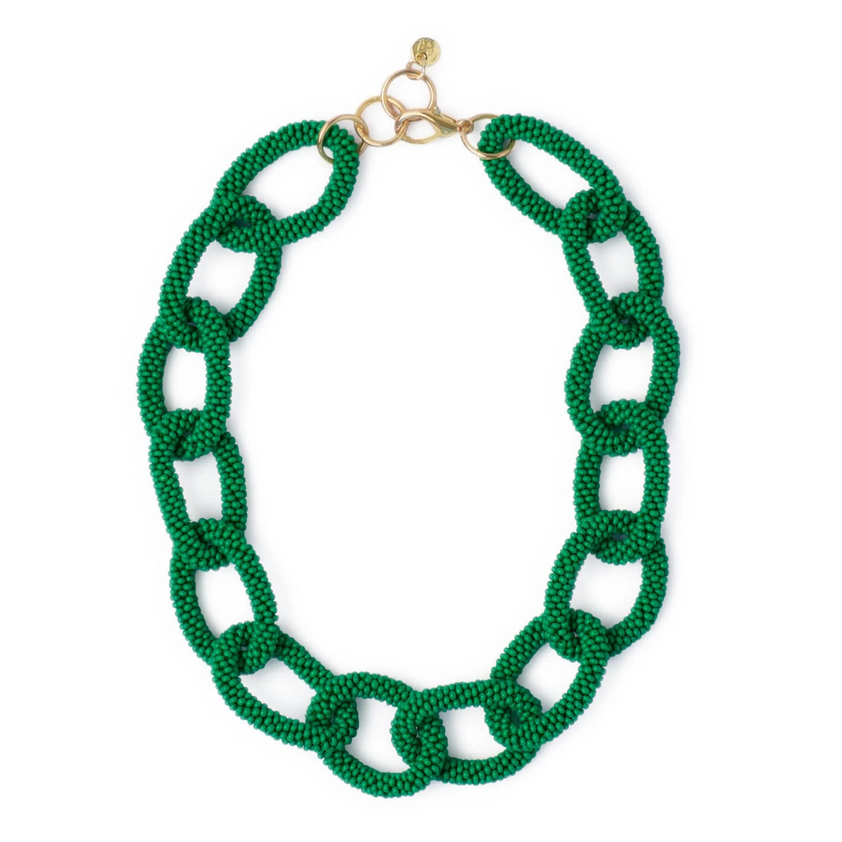 Jenna Chain Link Beaded Necklace