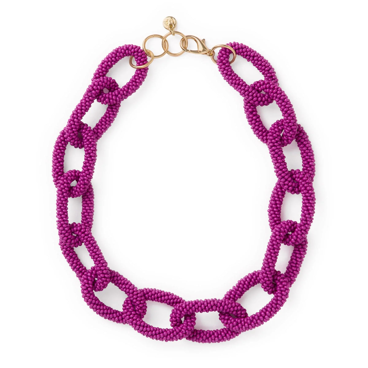 Jenna Chain Link Beaded Necklace