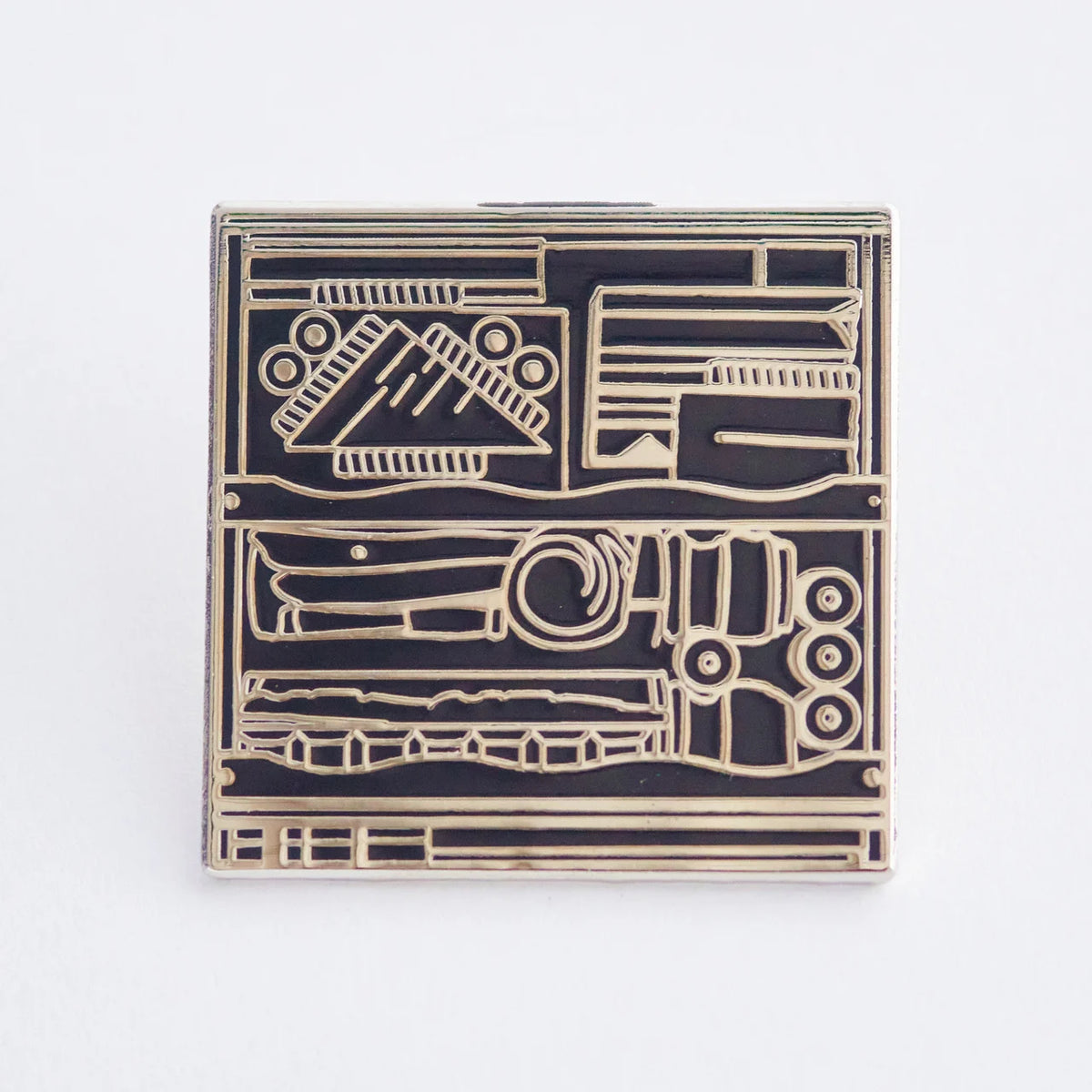 Louise Nevelson Lapel Pins